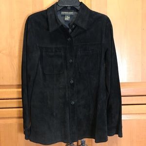 Genuine leather shirt